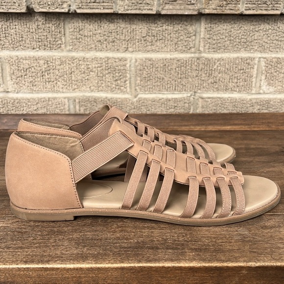 Eileen Fisher Women's Rato Sandals Tumbled Nubuck Size 8 - Picture 7 of 9
